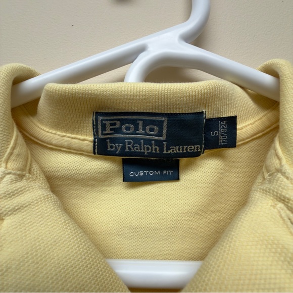 Ralph Lauren Men's Light Yellow Polo Shirt - Picture 5 of 8